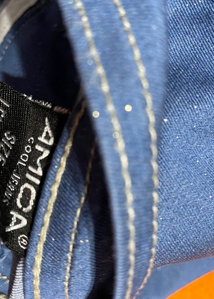 Simli ispanyol paça pantolon - Görsel 4