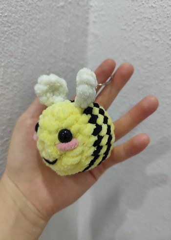 Fisher Price amigurumi kadife arı anahtarlık