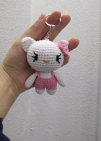 renkli hello kitty anahtarlık - Görsel 2