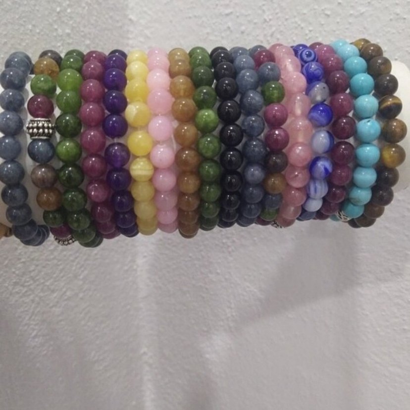 orjinal doğal taş bileklikler - Görsel 5