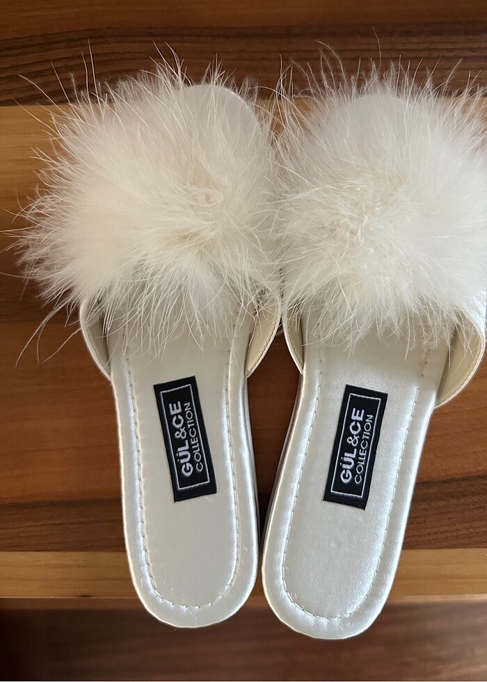 Bride-Tüylü Terlik - Görsel 4