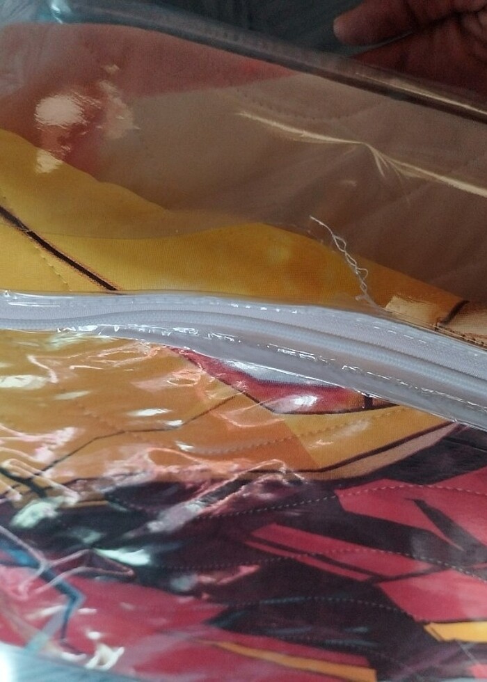 Lisanslı ironman tek kişilik yatak örtüsü - Görsel 3