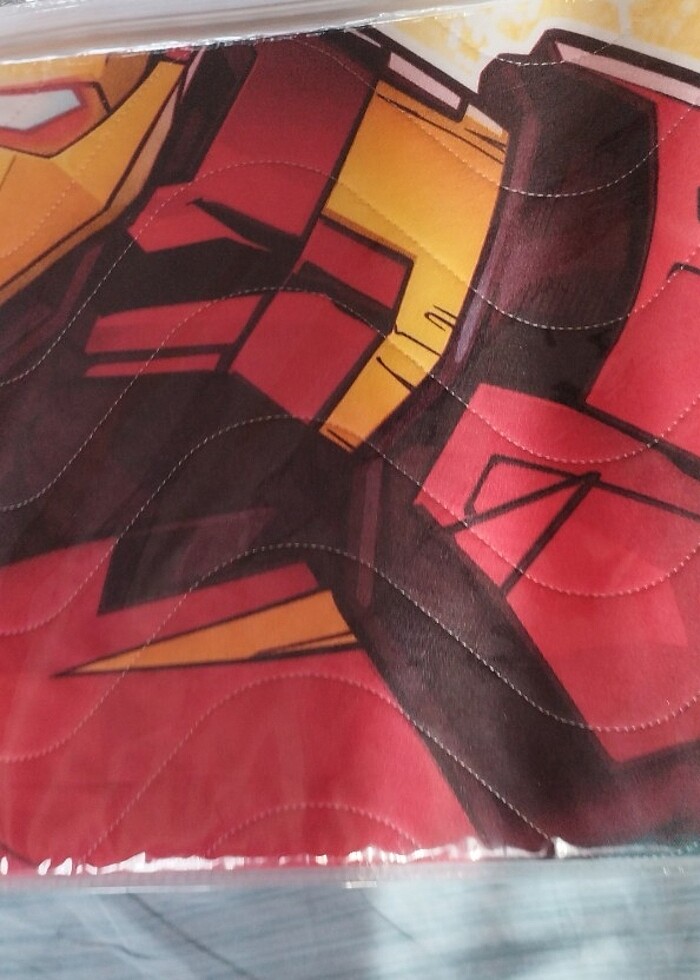 Lisanslı ironman tek kişilik yatak örtüsü - Görsel 2