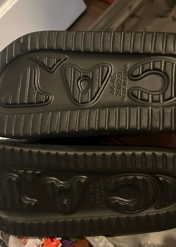 Siyah Kadın Platform Terlikler - Görsel 5