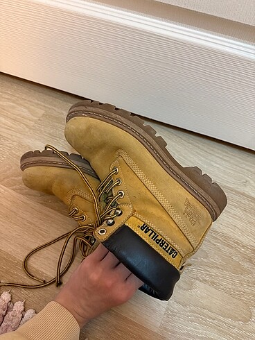 38 Beden sarı Renk Caterpillar bot