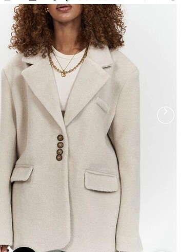 Suud kaşe blazer ceket m-l beden