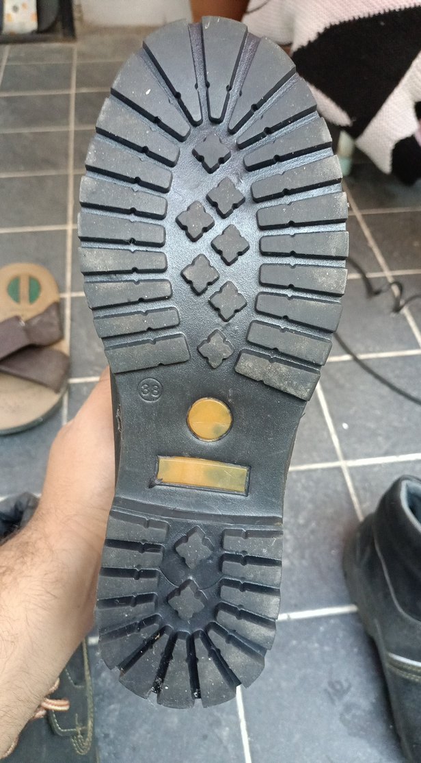 Erkek Siyah Street Wear Bağcık - Görsel 3