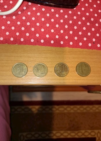 Diğer Eski 1 kuruş 4 Adet