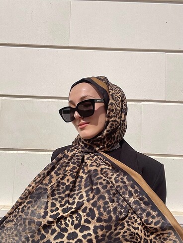 Leopar desen şal