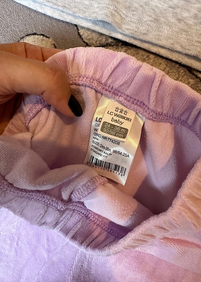 Kadife pijama takımı - Görsel 4