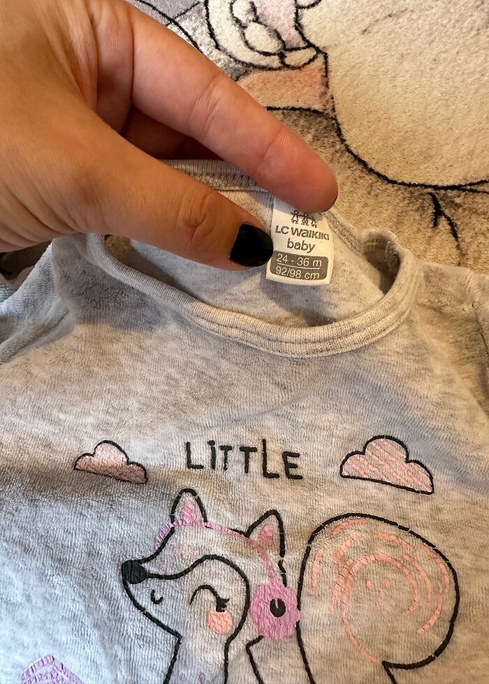 Kadife pijama takımı - Görsel 5