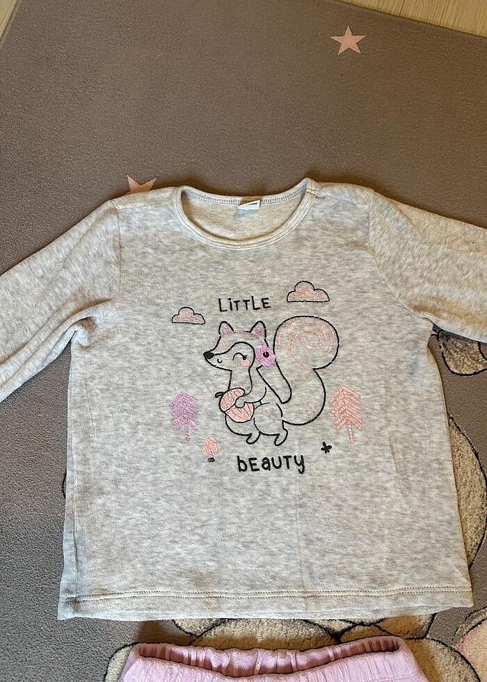 Kadife pijama takımı - Görsel 3