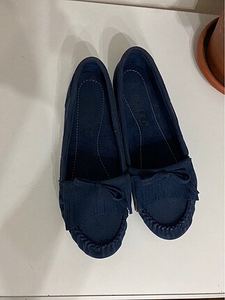 Lacivert loafer