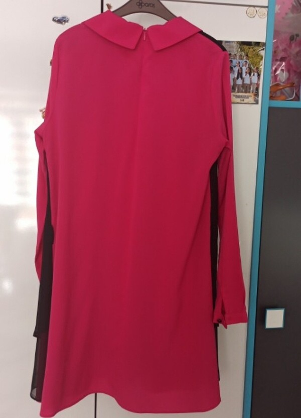 Şifon bebe yaka tunik - Görsel 5