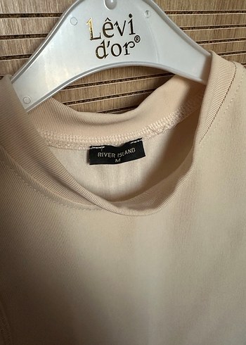 River Island Kadın ten rengi crop