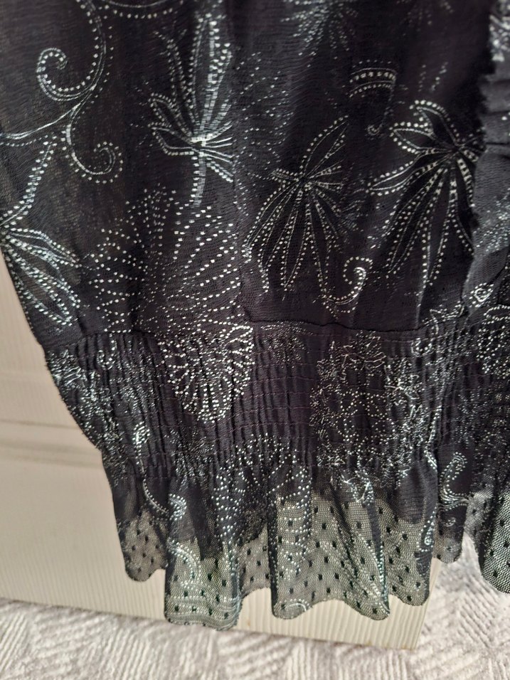 Lcw Dantel Detaylı V Yaka Şifon Bluz - Görsel 3