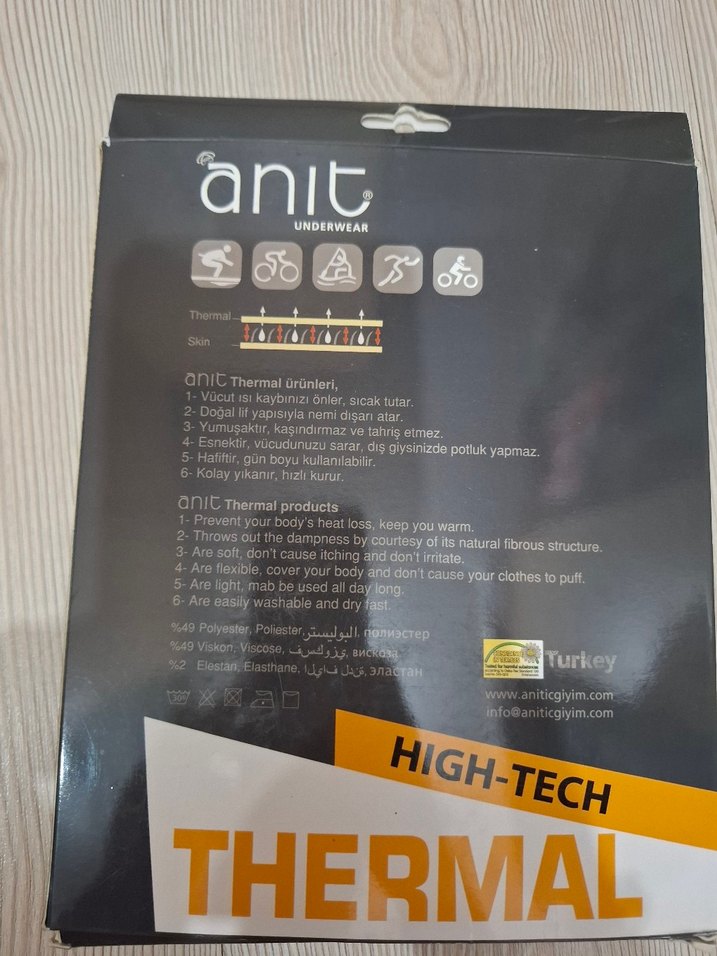 Anıt Erkek Termal Tayt - Görsel 2