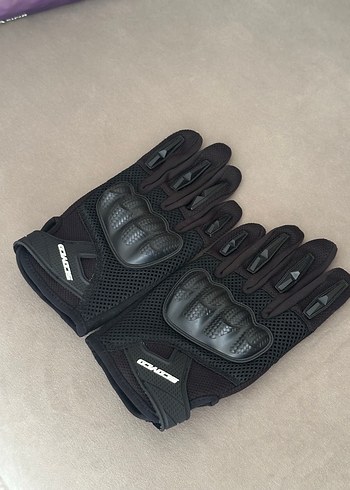 Beyaz Desenli Shark Motosiklet Kaskı Velcro - Görsel 6