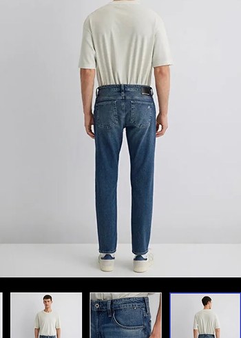 Mavi | milan slim tapered sıfır kot pantolon - Görsel 3