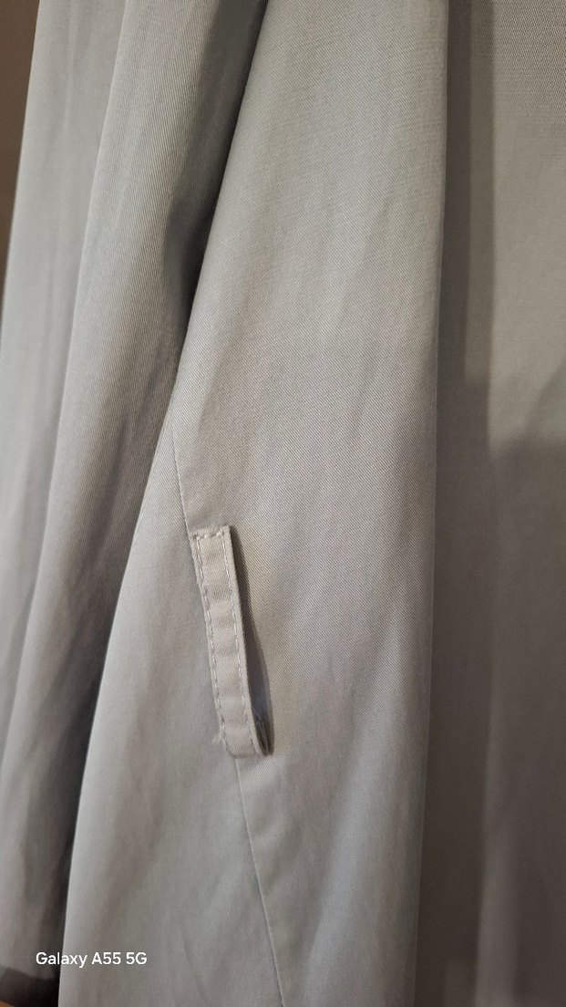 HEQA MAVİ 42 BEDEN TRENÇKOT - Görsel 5