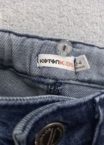 4 Yaş Beden Koton Kids Jean