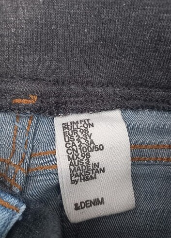 24-36 Ay Beden H&M jean