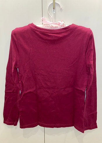 GAP uzun kollu Paris silueti baskılı tshirt - Görsel 4