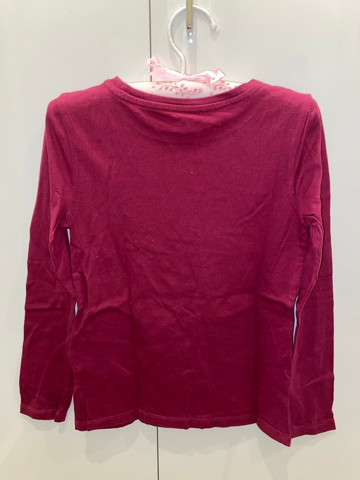 GAP uzun kollu Paris silueti baskılı tshirt - Görsel 4