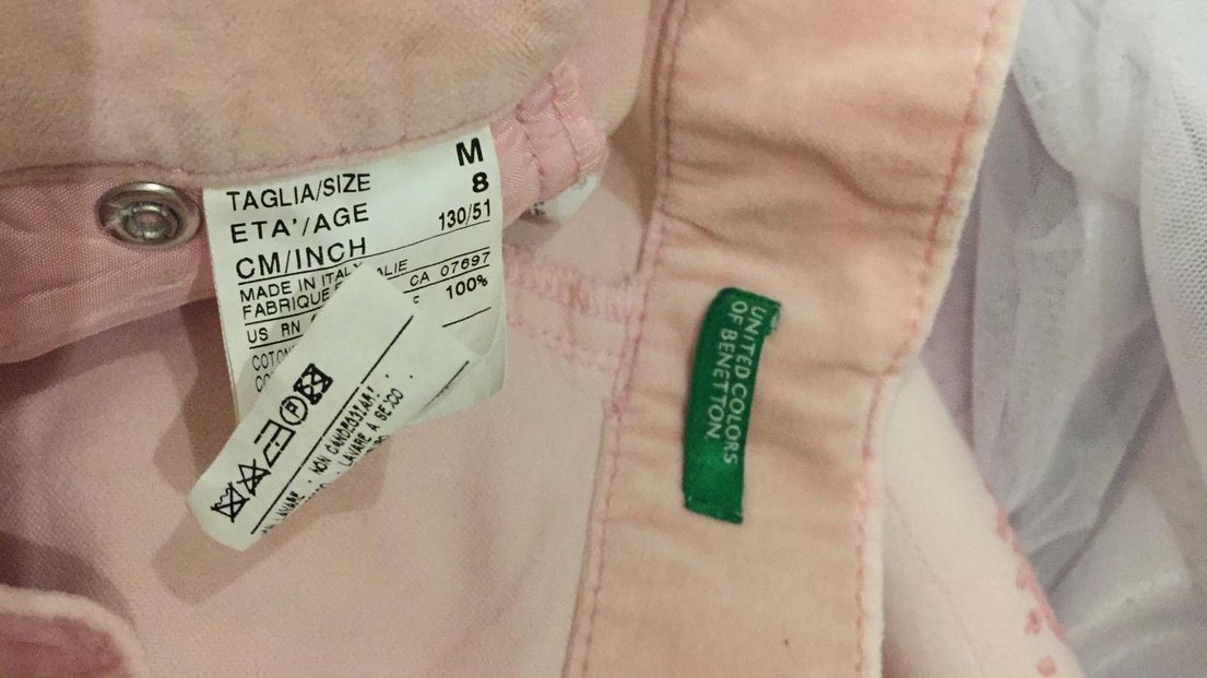 Benetton taşlı kemerli abiye kadife şort - Görsel 5