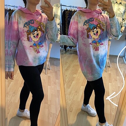 Mavi Jeans Tazmanya Canavarı Baskılı Batik