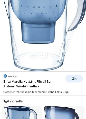 Brita sürahi 