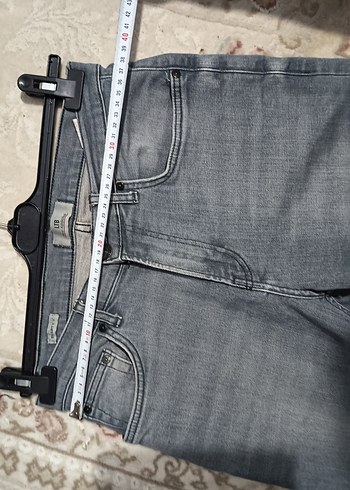 Gri Erkek Denim Pantolon, Normal Boy, Regular Fit - Görsel 3