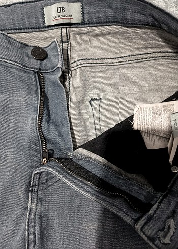 Gri Erkek Denim Pantolon, Normal Boy, Regular Fit - Görsel 6