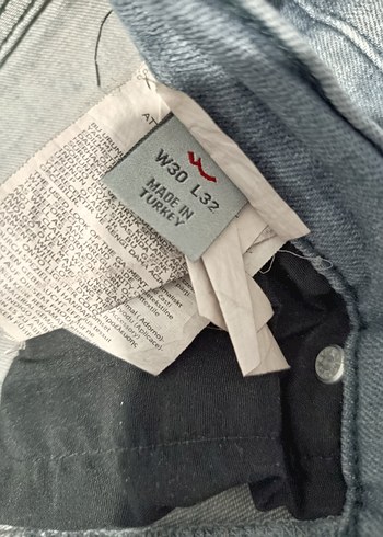 Gri Erkek Denim Pantolon, Normal Boy, Regular Fit - Görsel 4