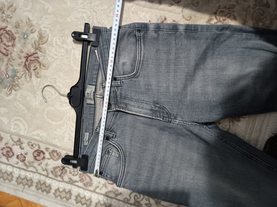 Gri Erkek Denim Pantolon, Normal Boy, Regular Fit - Görsel 3