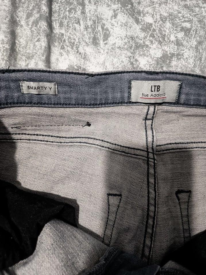 Gri Erkek Denim Pantolon, Normal Boy, Regular Fit - Görsel 5