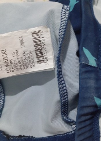 Koyu Mavi Baskılı Erkek Çocuk Mayo - Görsel 3