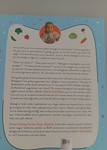 Beden Aslan'ın Tarif Defteri - Katı Gıdaya Geçiş Kitabı