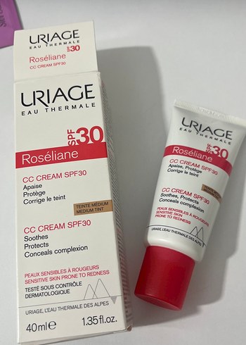 Uriage Roséliane CC Krem SPF30 Orta Ton - Görsel 2