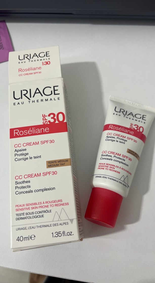 Uriage Roséliane CC Krem SPF30 Orta Ton - Görsel 2