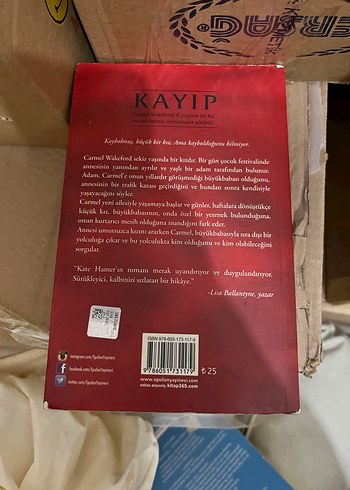  Beden Kırmızı Mantolu Küçük Kız - Kate Hamer