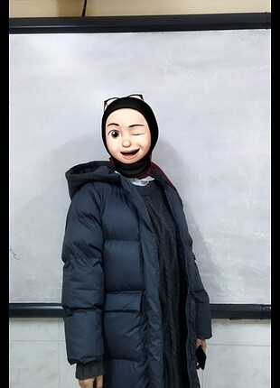 Siyah şişme mont 