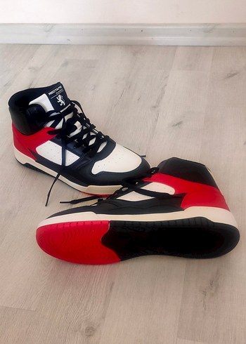 Renkli Erkek Spor Ayakkabısı Velcro Detaylı - Görsel 4