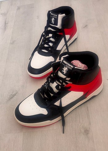 Renkli Erkek Spor Ayakkabısı Velcro Detaylı - Görsel 7