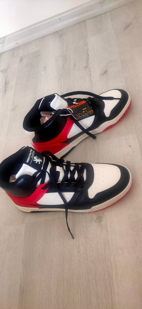 Renkli Erkek Spor Ayakkabısı Velcro Detaylı - Görsel 2