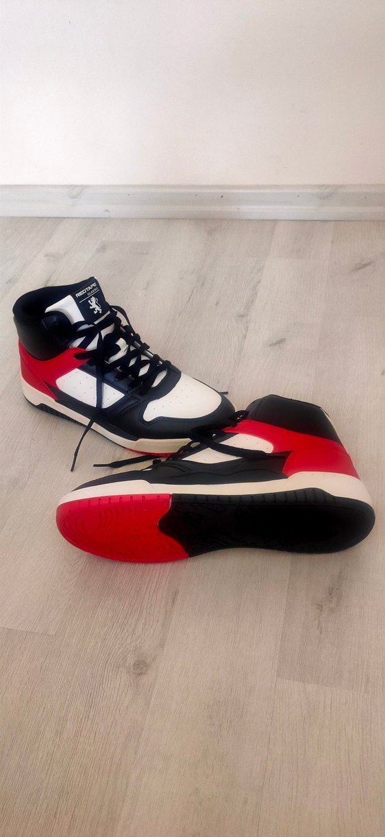 Renkli Erkek Spor Ayakkabısı Velcro Detaylı - Görsel 4