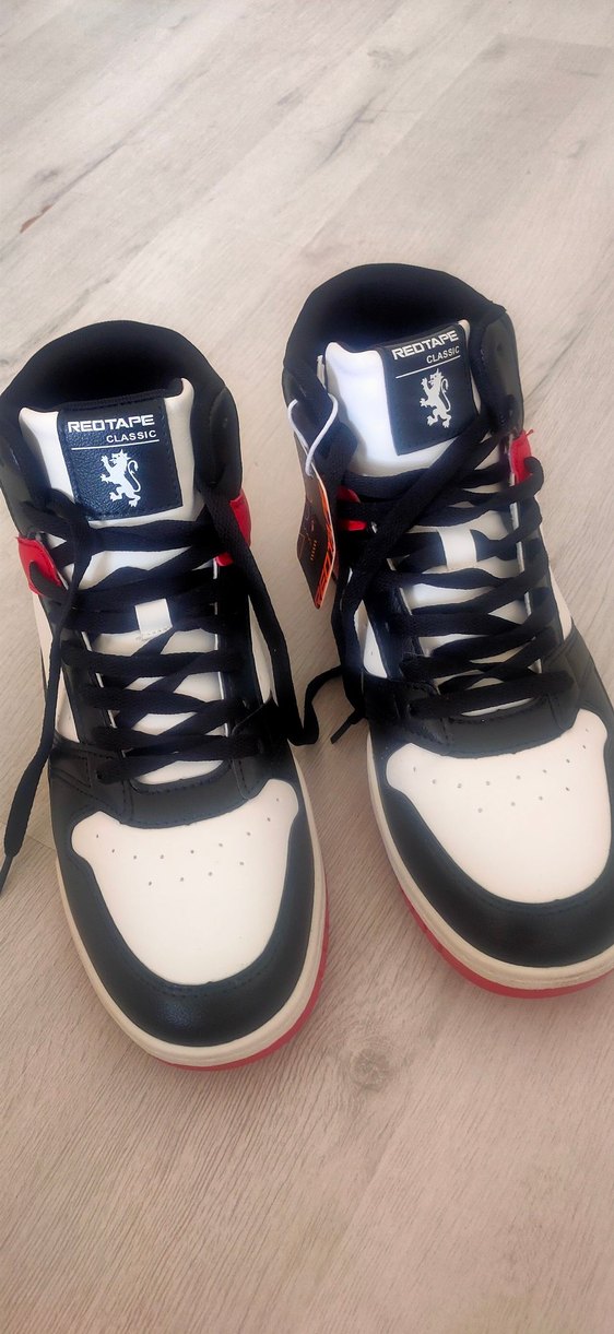 Renkli Erkek Spor Ayakkabısı Velcro Detaylı - Görsel 5