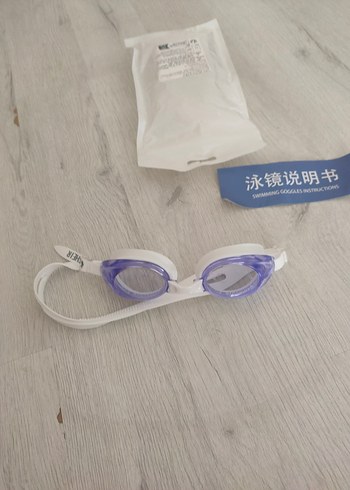 Beyaz Elastik Yüzücü Gözlüğü - Görsel 2