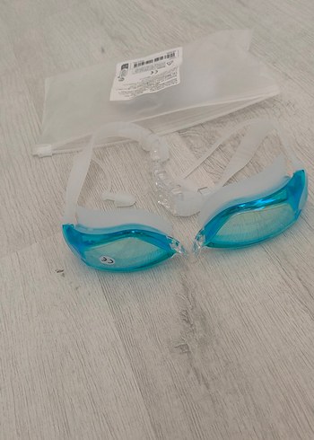 Turkuaz Transparan Yüzücü Gözlüğü - Görsel 2