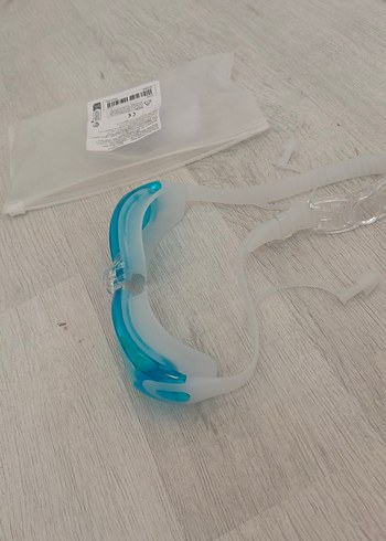 Turkuaz Transparan Yüzücü Gözlüğü - Görsel 3